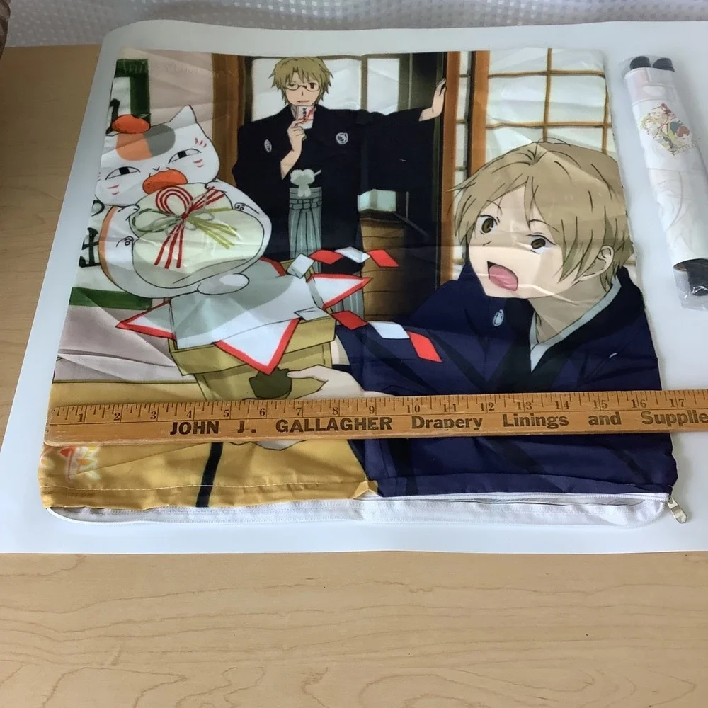 Natsume Yuujinchou Book of Friends Mixed Merch‎ Lot Bag, Scroll, Pillowcase